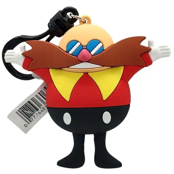 3D Figural Keyring Sonic the Hedgehog Series 4 Dr. Eggman Minifigure [1991 Loose]