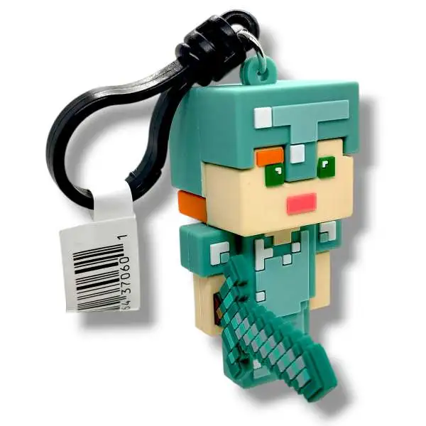 3D Figural Bag Clip Minecraft Series 4 Alex Minifigure [Loose]