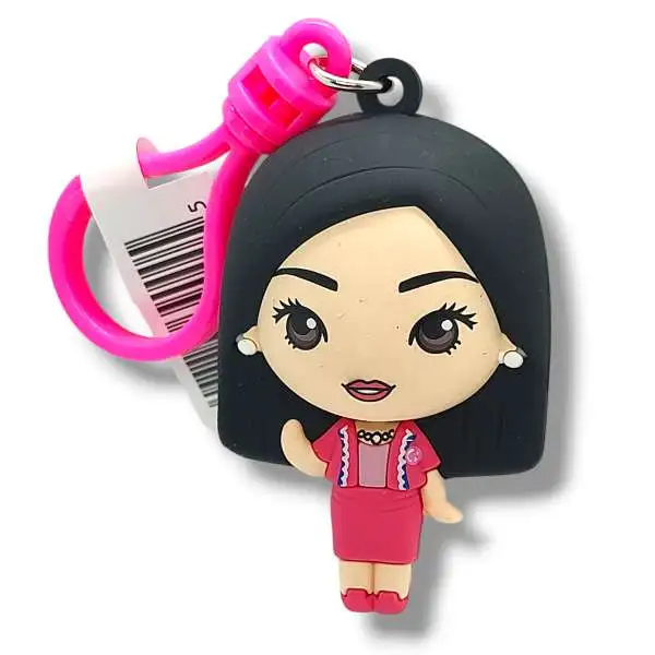 3D Figural Foam Bag Clip Barbie Series 1 President Barbie Minifigure [Loose]