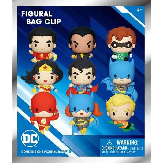 3D Figural Keyring Classic DC Mystery Pack [1 RANDOM Figure]