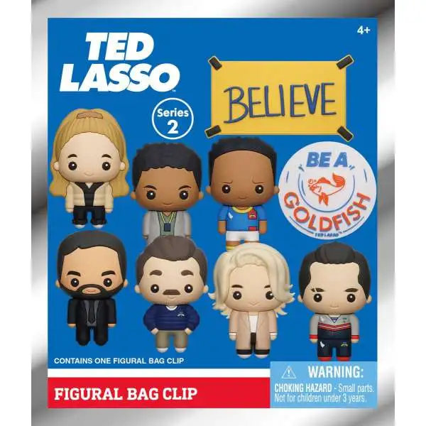 3D Figural Keyring Series 2 Ted Lasso Mystery Pack [1 RANDOM Figure]