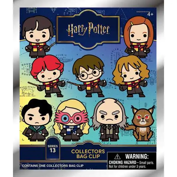 Harry Potter 3D Figural Foam Bag Clip Harry Potter Series 13