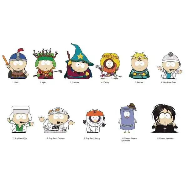 3D Figural Foam Bag Clip South Park Series 2 Mystery Pack [1 RANDOM Figure] (Pre-Order ships January)