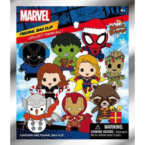 3D Figural Keyring Marvel Seasonal Series 1 Mystery Pack [1 RANDOM Figure]