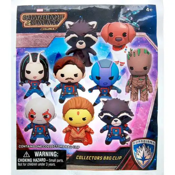 Marvel 3D Figural Keyring Guardians of the Galaxy Volume 3 Mystery Pack [1 RANDOM Figure]