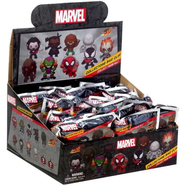 3D Figural Keyring Marvel Seasonal Series 13 Halloween Mystery Box [24 Packs]