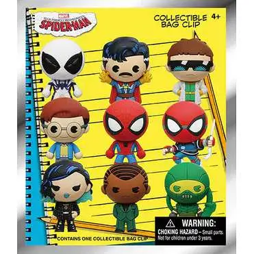 Marvel 3D Figural Foam Bag Clip Your Friendly Neighborhood Spider-Man Series 1 Mystery Pack [1 RANDOM Figure]