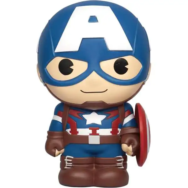 Marvel Captain America 8-Inch Vinyl Figural Bank