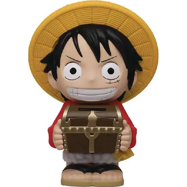 One Piece Monkey D. Luffy 9-Inch Vinyl Figural Bank