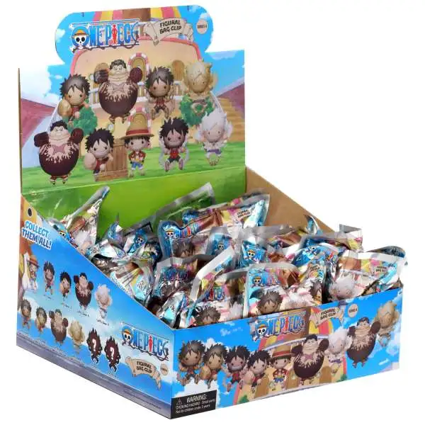 One Piece 3D Figural Keyring One Piece Series 4 Mystery Pack 1
