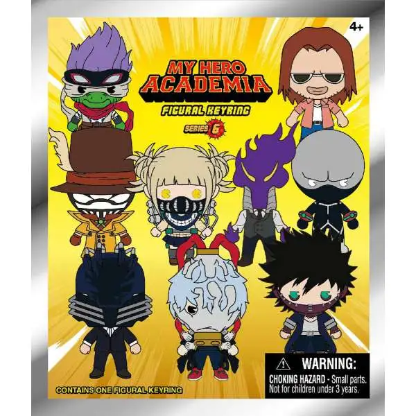 3D Figural Keyring My Hero Academia Series 6 Mystery Pack [1 RANDOM Figure]
