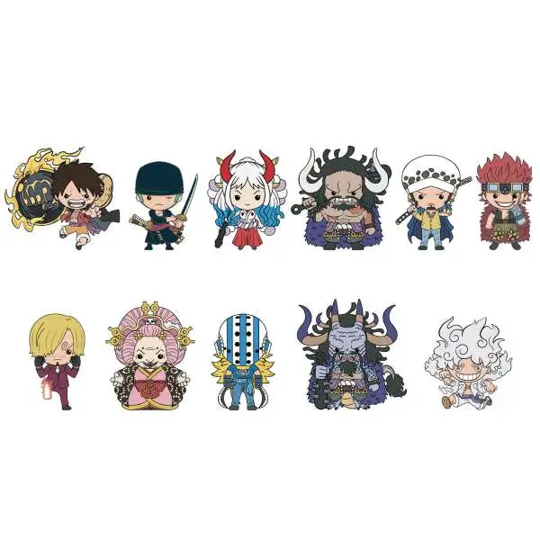 3D Figural Keyring One Piece Series 5 Mystery Box [24 Packs]