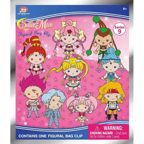3D Figural Keyring Sailor Moon Series 9 Mystery Pack [1 RANDOM Figure]