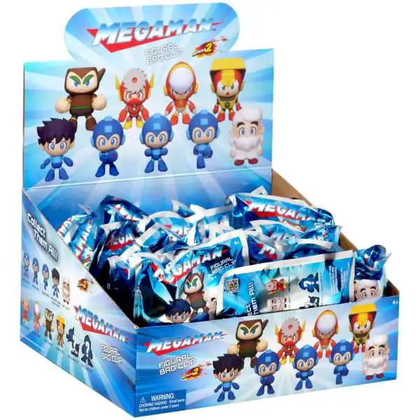 3D Figural Keyring Mega Man Series 2 Mystery Box [24 Packs]