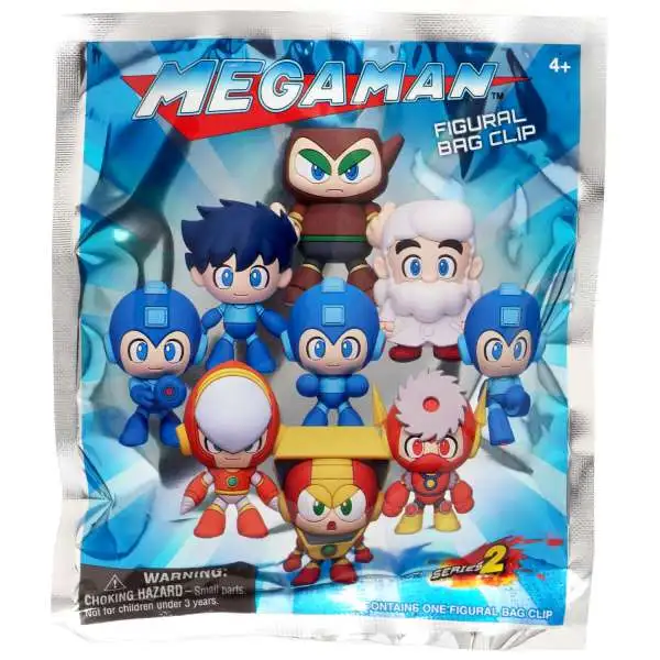 3D Figural Keyring Mega Man Series 2 Mystery Pack [1 RANDOM Figure]