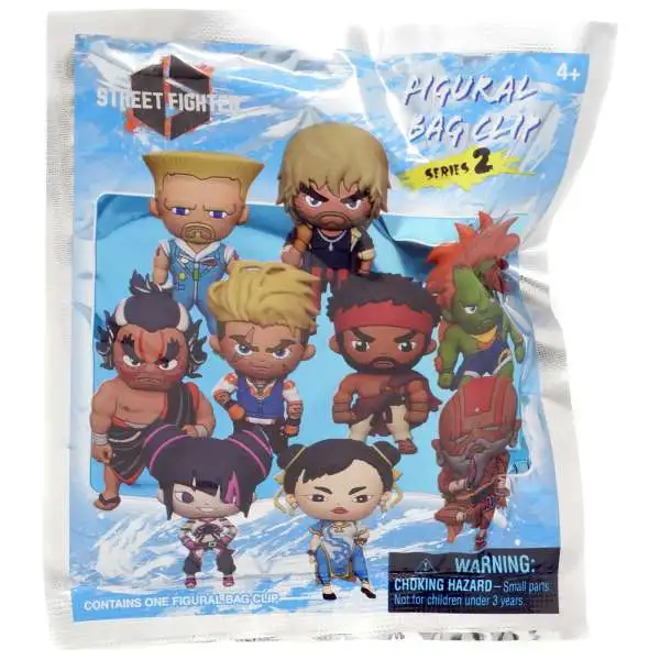 3D Figural Keyring Series 2 Street Fighter Mystery Pack [1 RANDOM Figure]