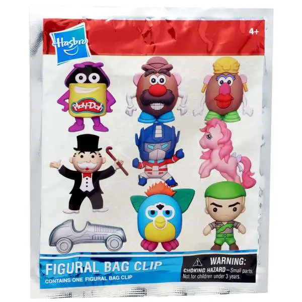 3D Figural Keyring Hasbro Retro Toys Series 1 Mystery Pack [1 RANDOM Figure]