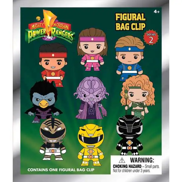 3D Figural Keyring Series 2 Power Rangers Mystery Pack [1 RANDOM Figure]