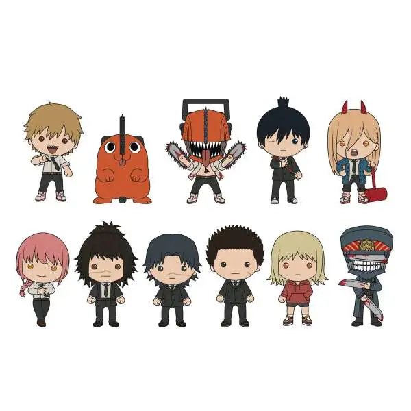 3D Figural Keyring Chainsaw Man Series 2 Mystery Pack [1 RANDOM Figure] (Pre-Order ships January)