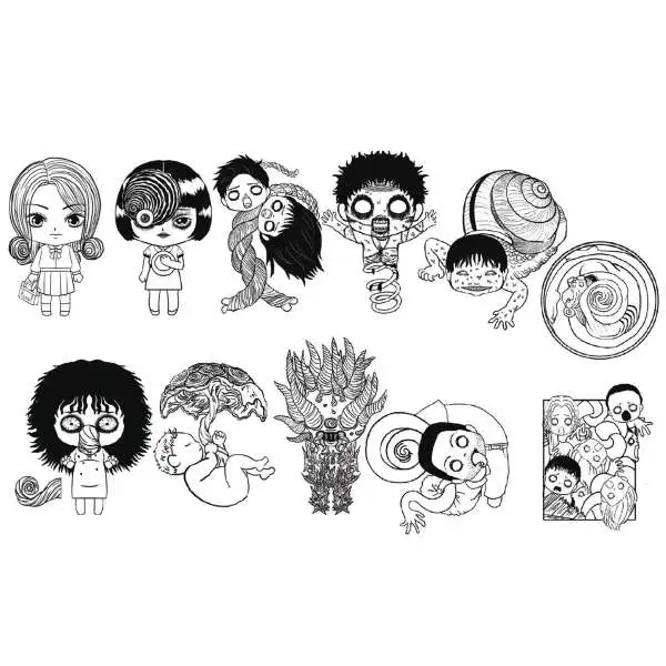 3D Figural Foam Bag Clip Uzumaki Series 1 Mystery Box [24 Packs] (Pre-Order ships June)