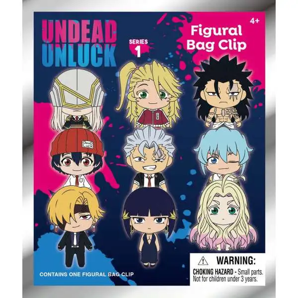 3D Figural Keyring Undead Unluck Series 1 Mystery Pack [1 RANDOM Figure]