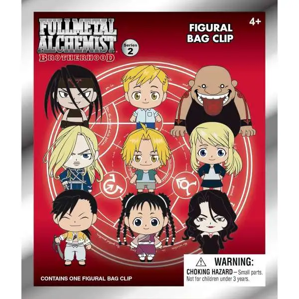 3D Figural Keyring Full Metal Alchemist Series 2 Mystery Pack [1 RANDOM Figure]