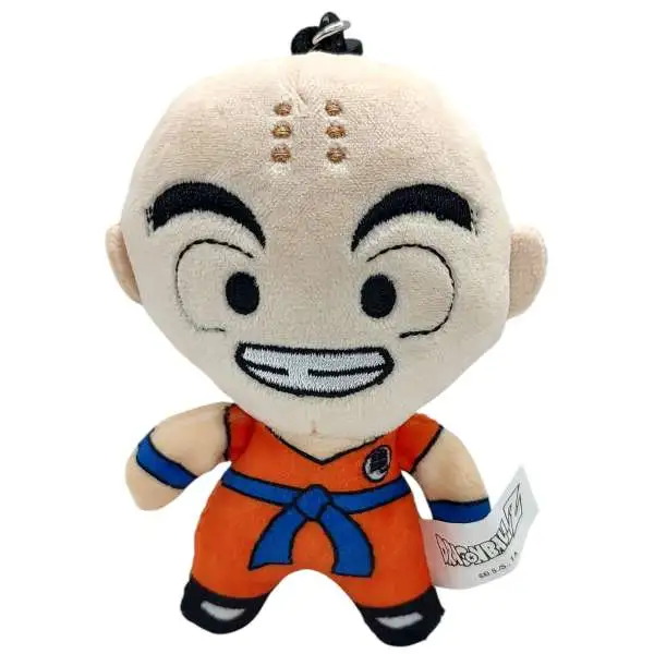 Plush Bag Clip Dragon Ball Z Plush Series 1 Krillin Bag Clip [Loose]