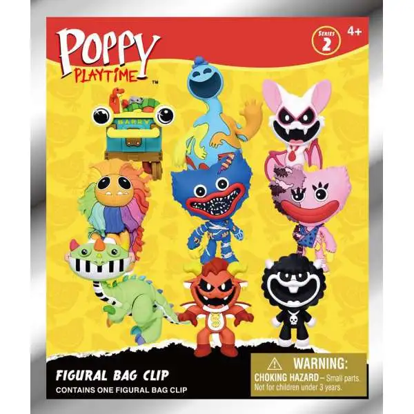 3D Figural Foam Bag Clip Poppy's Playtime Series 2 Mystery Pack [1 RANDOM Figure] (Pre-Order ships August)