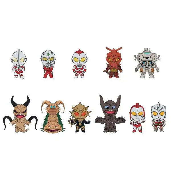 LOOKME 目玉商品セット　ナルスゲンシリーズ Ultraman 3D Figural Keyring Ultraman Series 3 Mystery Box 24 Packs