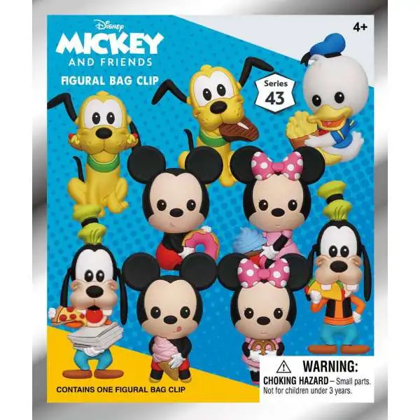 Disney 3D Figural Keyring Series 43 Mickey & Friends Mystery Pack