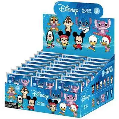 3D Figural Keyring Disney Series 55 Sports Mystery Box [24 Packs]