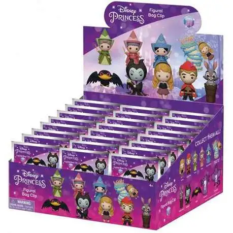 3D Figural Keyring Disney Series 51 Sleeping Beauty 65th Anniversary Mystery Box [24 Packs]