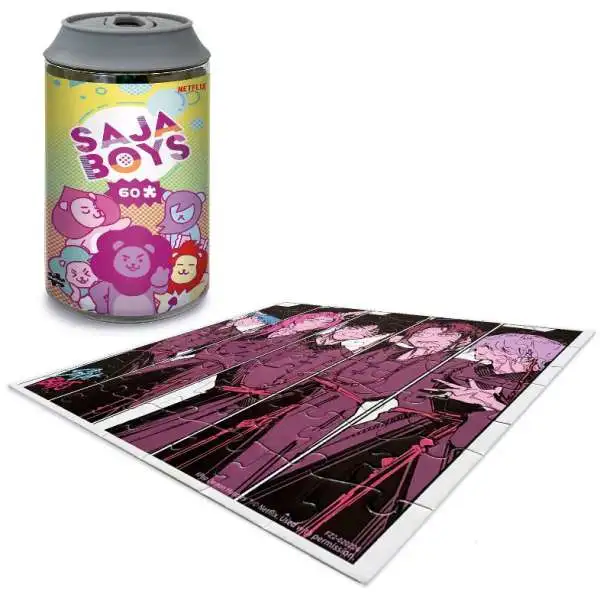 KPop Demon Hunters Saja Boys Demon Puzzle 60 Pieces Buffalo Games