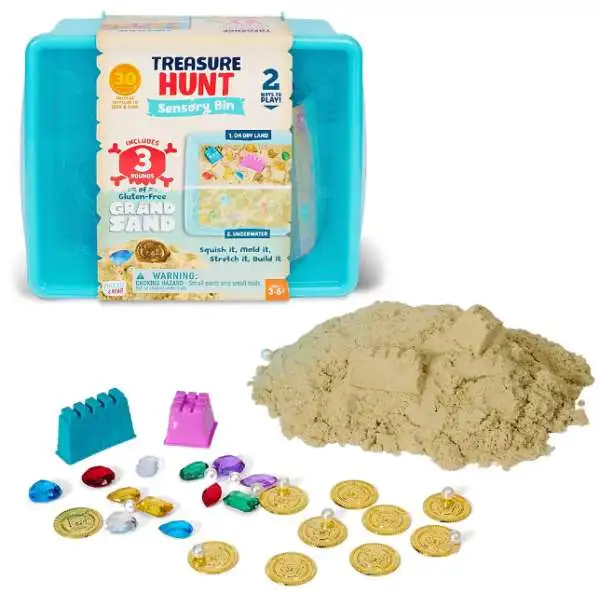 Chuckle & Roar Treasure Hunt Sensory Bin