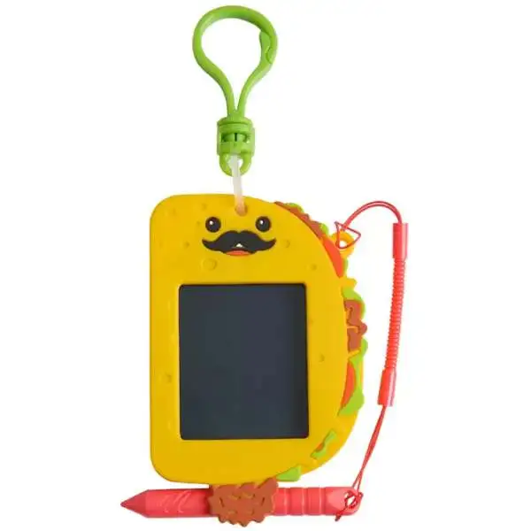 Scribble Pals Boogie Board Taco 2.5-Inch LCD Doodle Pad Hanger