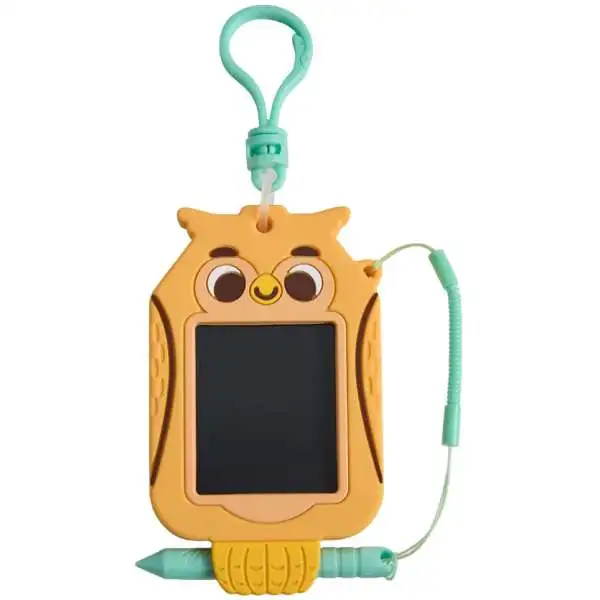 Scribble Pals Boogie Board Owl 2.5-Inch LCD Doodle Pad Hanger