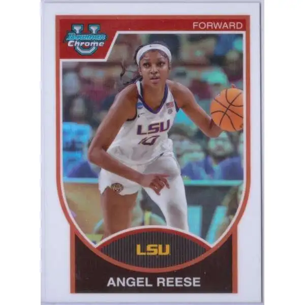 WNBA Chicago Sky 2023-24 Bowman Chrome University 07-08 Throwback Angel Reese #07B-11