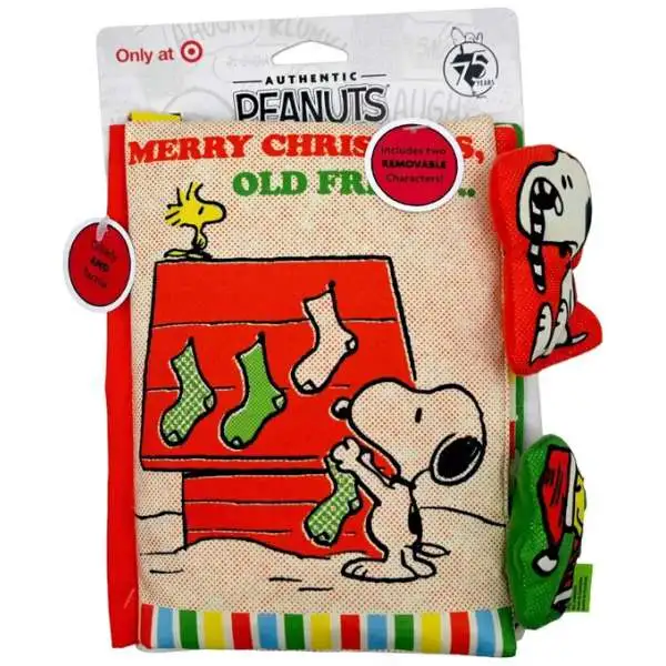 Peanuts Snoopy Holiday 8-Inch Plush Book
