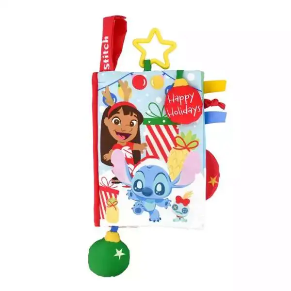 Disney Lilo & Stitch Stitch Holiday Softbook Plush