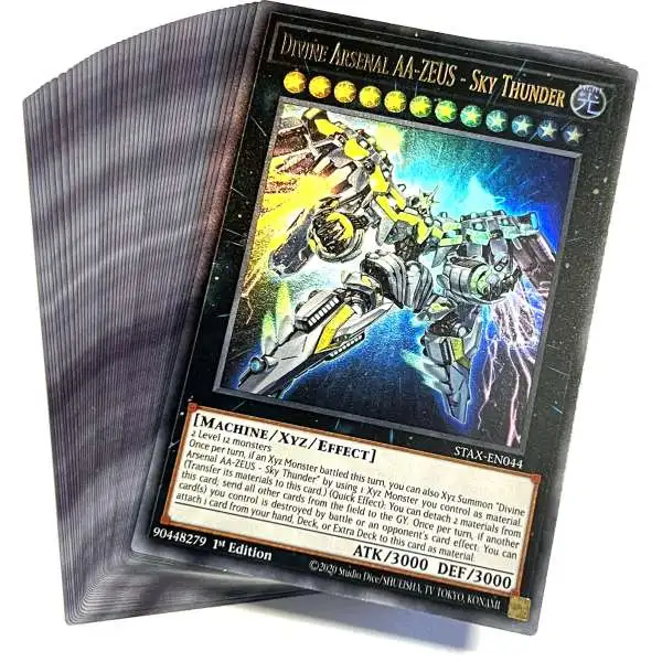 YuGiOh 2023 25th Anniversary XYZ Deck STAX [44 Cards]