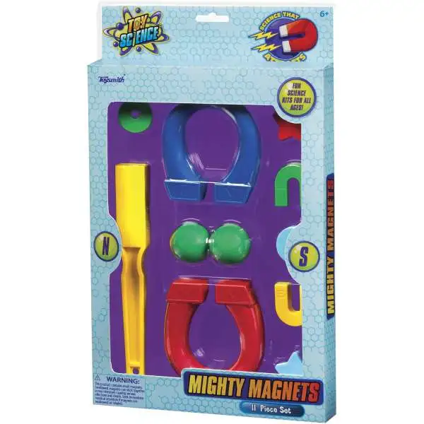 Toy Science Mighty Magnets 11 Piece Set