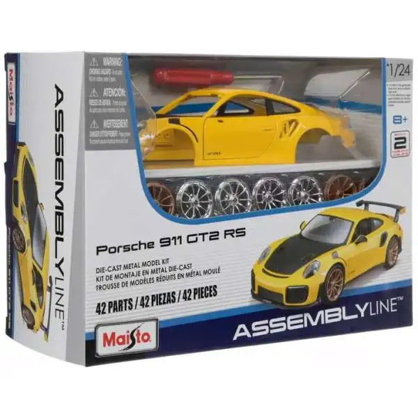 Maisto Assembly Line Porsche 911 GT2 RS Diecast Car Model Kit