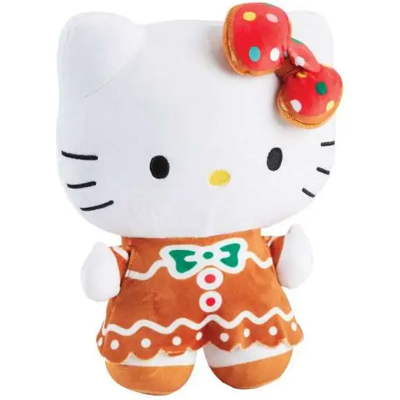 Sanrio Hello Kitty 10-Inch Plush [Gingerbread Outfit]