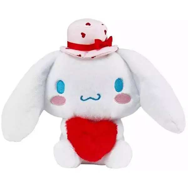 Sanrio Hello Kitty & Friends Valentine's Day Cinnamoroll 9.5-Inch Plush [Holding Heart]