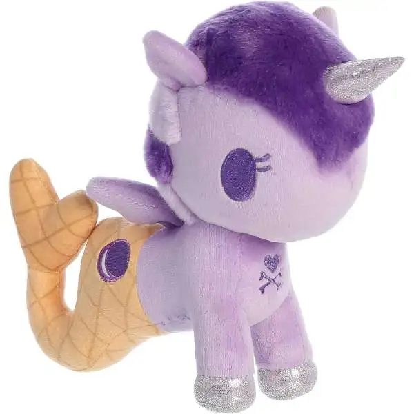 Unicorno Frozen Treats Mermicorno Ube'Licious 7.5-Inch Plush