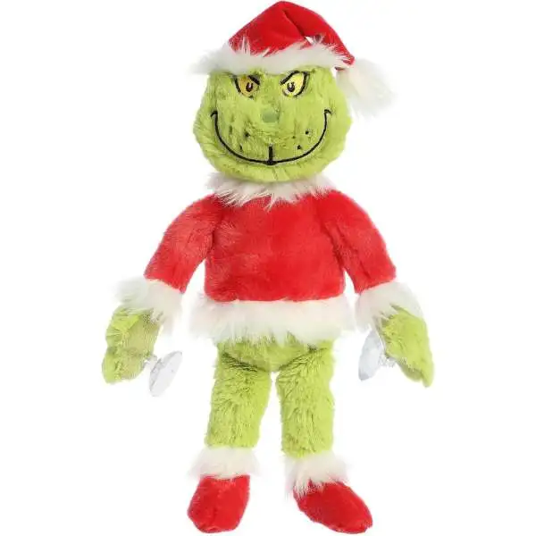 Dr. Seuss How the Grinch Stole Christmas! The Grinch 12-Inch Plush Window Clinger [Stuck on You!]