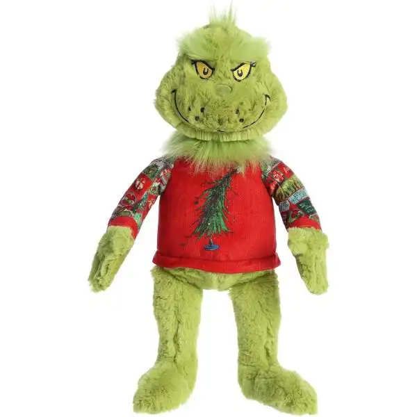 Dr. Seuss How the Grinch Stole Christmas! The Grinch 9.5-Inch Plush [Light-Up Sweater]