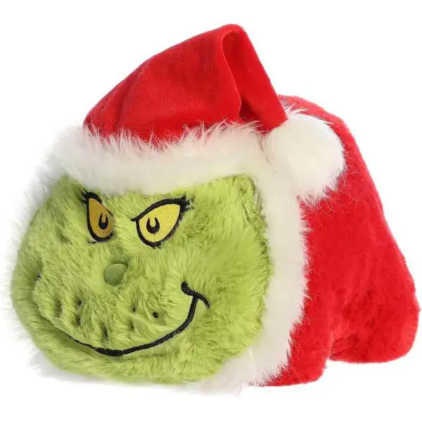 Dr. Seuss How the Grinch Stole Christmas! Spudsters Santa Grinch 9-Inch Plush