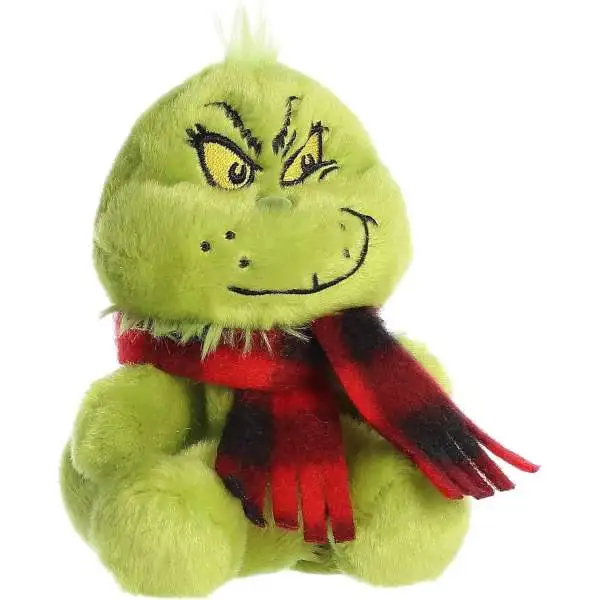 Dr. Seuss How the Grinch Stole Christmas! Palm Pals The Grinch 5-Inch Mini Bean Bag Plush [with Scarf]