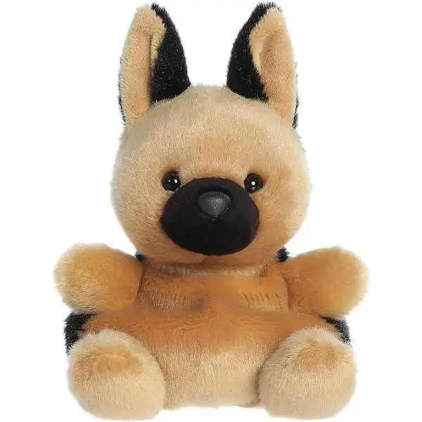 Original Palm Pals Hans German Shepherd 5-Inch Mini Bean Bag Plush